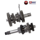 Kit Cambio Completo Eixos E Engrenagens Ybr 125/Xtz 125 2006 A 2014 - Jc Maxi
